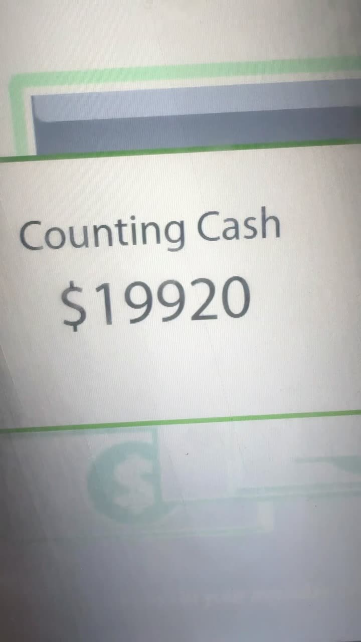 ATM screen reading $19,920
